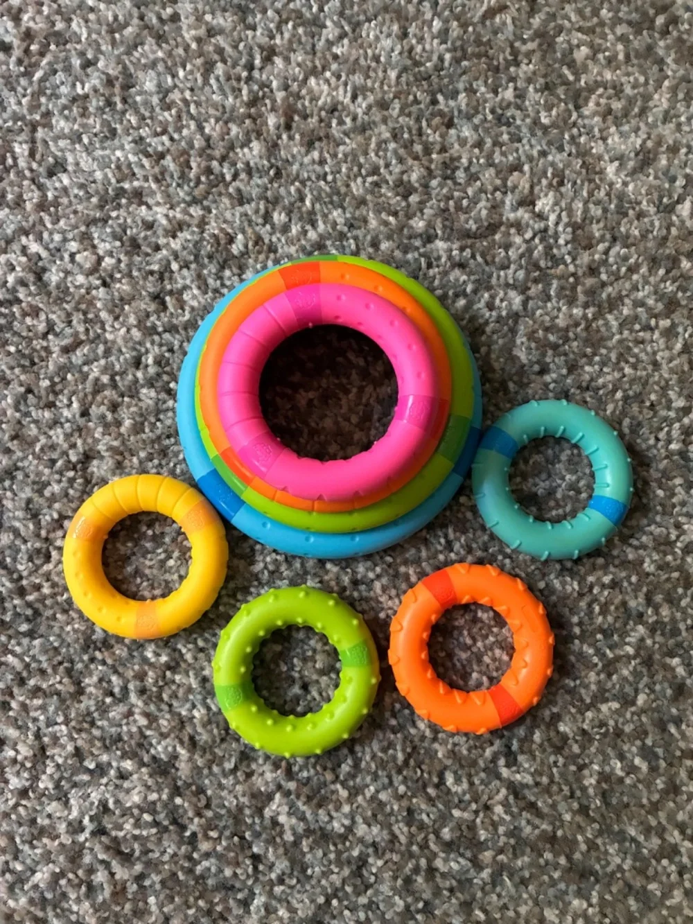 Fat Brain Toys Tinker Rings (SET OF 8)
